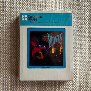 David Bowie Unopened 8-Track tape